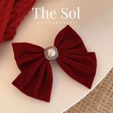  Kẹp Tóc Hàn Quốc Square Pearls 