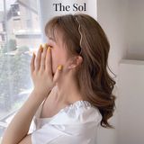  Cài Tóc Hàn Quốc Wave Metal 