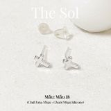  Bông Tai Nhựa 7K - BTN001 / BTN002 / BTN003 / BTN004 