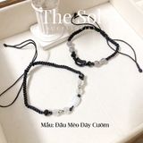  Lắc Tay Hàn Quốc Cat's Head - Dây Cườm 