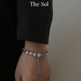  Lắc Tay Titan Unisex 4 Reflective Beads - Mẫu 26 