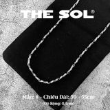  Dây Chuyền Titan Unisex Leaf Chain - Mẫu 8 