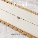  Lắc Chân Titan One Heart 
