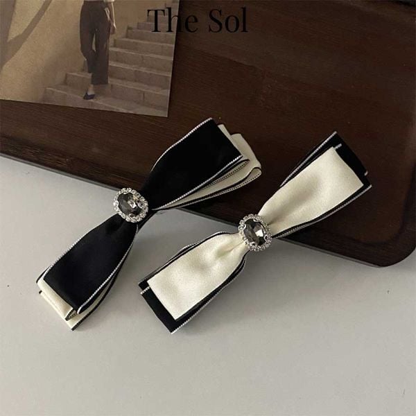  Kẹp Tóc Hàn Quốc Black Diamond - Kẹp Bấm 