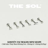  Khuyên Tai Titan TRAGUS Mini Shape 