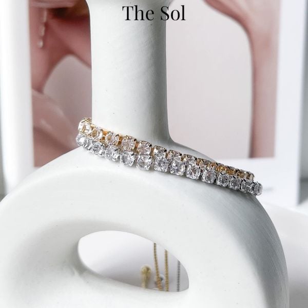  Lắc Tay Hàn Quốc Bling Chain 