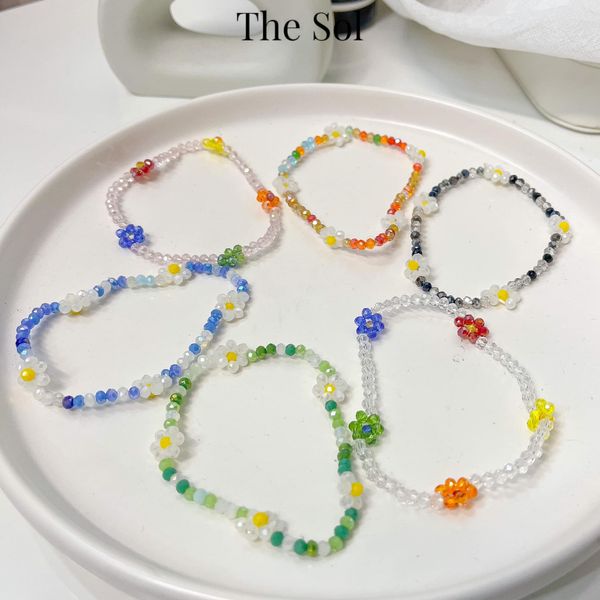  Lắc Tay Hàn Quốc Colour Chain Daisy 