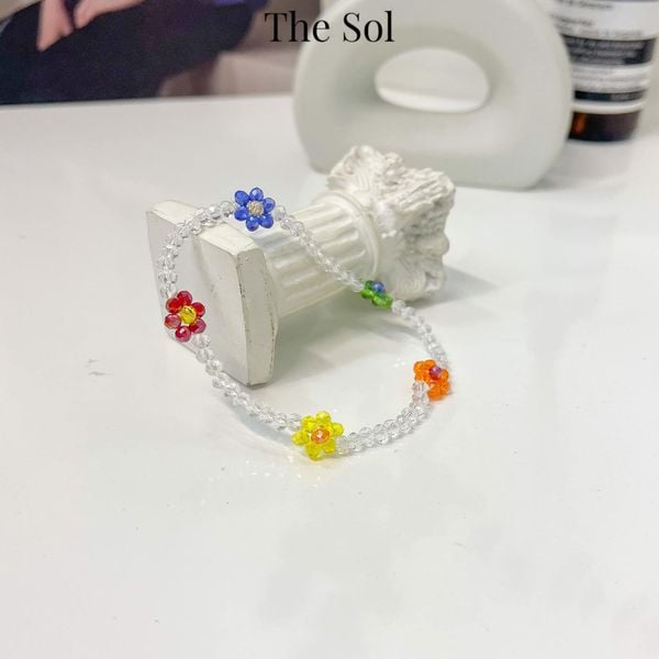  Lắc Tay Hàn Quốc Colour Chain Daisy 