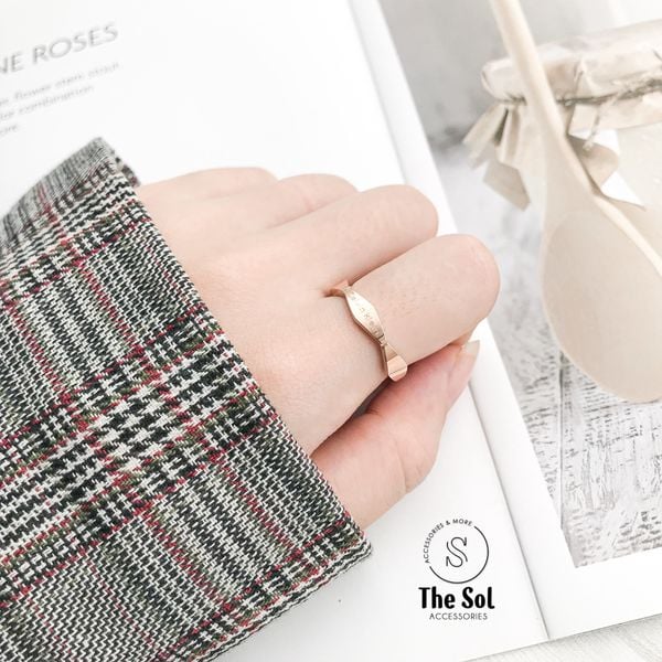  Nhẫn Titan C.K - Mẫu 16 