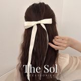  Kẹp Tóc Hàn Quốc Fabric Retro 