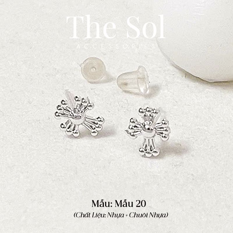  Bông Tai Nhựa 7K - BTN001 / BTN002 / BTN003 / BTN004 