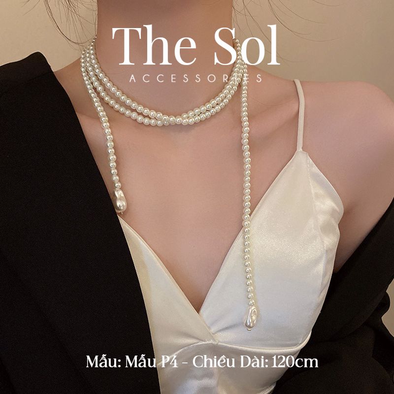  Dây Chuyền Ngọc Trai Long Pearl - Mẫu P4 