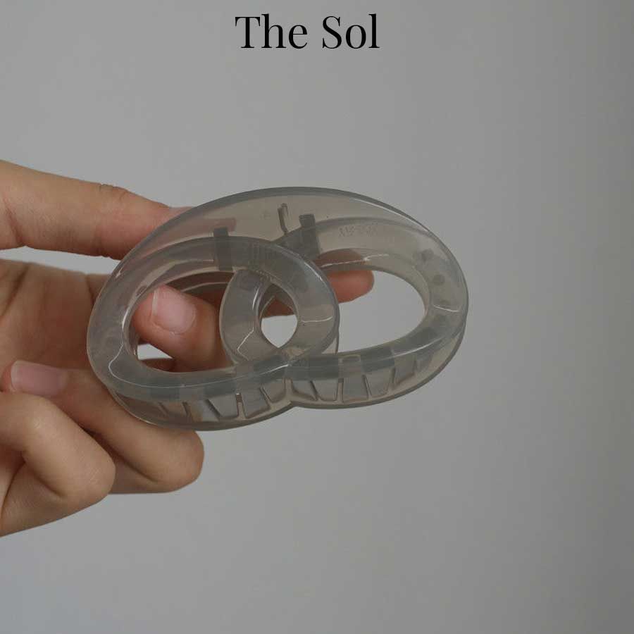  Kẹp Gắp Hàn Quốc Double Circle 