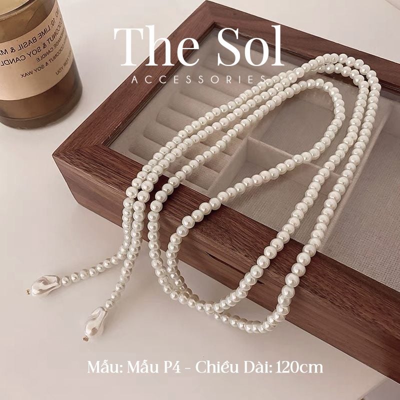  Dây Chuyền Ngọc Trai Long Pearl - Mẫu P4 