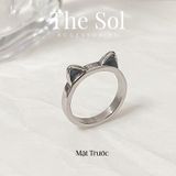  Nhẫn Titan Silver Cat 