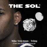  Khuyên Tai Thép Titan Magnet Diamond - Tròn [1 CHIẾC] 