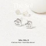  Bông Tai Nhựa 7K - BTN001 / BTN002 / BTN003 / BTN004 