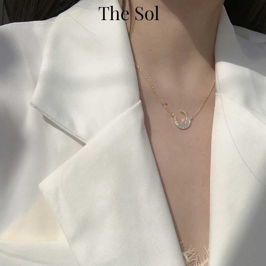  Dây Chuyền Hàn Quốc Golden Moon 