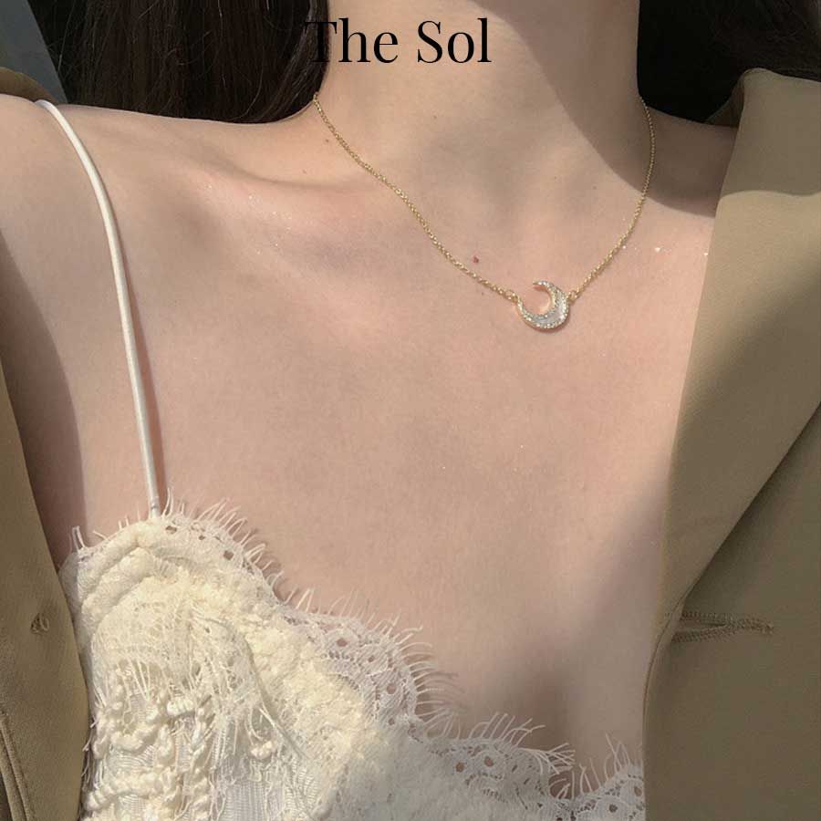  Dây Chuyền Hàn Quốc Golden Moon 