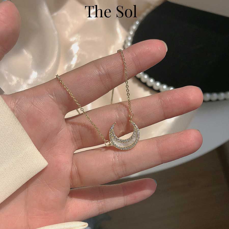  Dây Chuyền Hàn Quốc Golden Moon 
