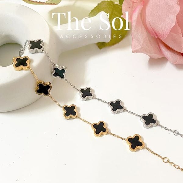  Lắc Tay Titan Black Lou Line - Mẫu 43 