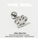  Khuyên Tai Titan Bear's Foot - Mẫu D44 