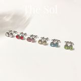  Bông Tai Titan Colour Diamond 