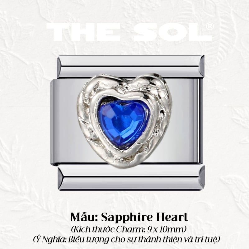  Charm Titan Italian Bracelet - Gems Charm 