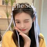  Kẹp Tóc Hàn Quốc Color Bow - Nơ Đôi (2 Chiếc) 