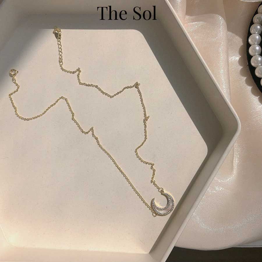  Dây Chuyền Hàn Quốc Golden Moon 