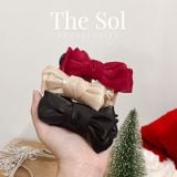  Kẹp Tóc Càng Cua Satin Bow 