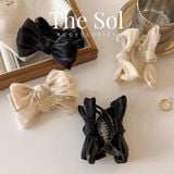  Kẹp Tóc Càng Cua Satin Bow 