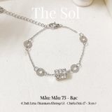  Lắc Tay Titan Triple Cati - Mẫu 75 