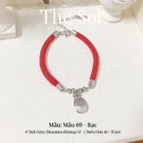  Lắc Tay Titan Lucky Cat In Red Rope - Mẫu 69 
