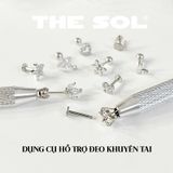  Dụng Cụ Hỗ Trợ Đeo Khuyên Tai Unisex 