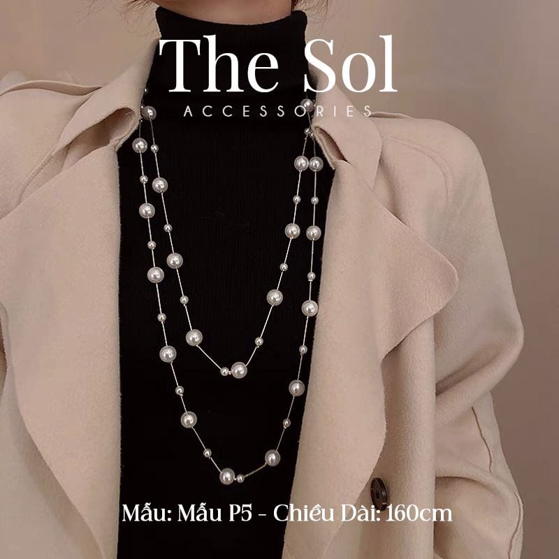  Dây Chuyền Ngọc Trai Long Pearl - Mẫu P5 