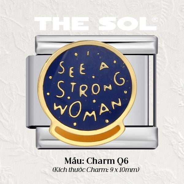  Charm Titan Italian Bracelet - The Quotes 