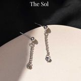  Bông Tai Hàn Quốc Mini Long Chain 