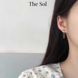  Bông Tai Hàn Quốc Mini Long Chain 