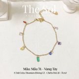  Lắc Tay Titan Colorful Stone - Mẫu 74 