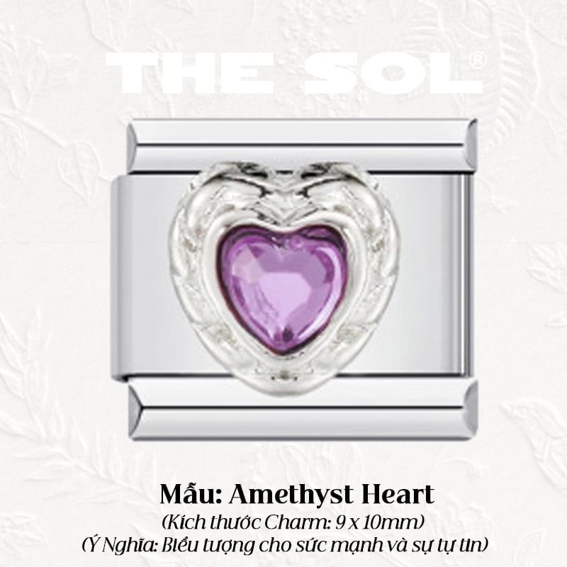  Charm Titan Italian Bracelet - Gems Charm 