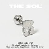  Khuyên Tai Titan Mini Bear - Mẫu D47 