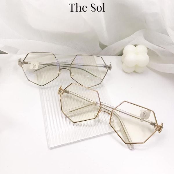  Kính Gọng Kim Loại Mini Hands 