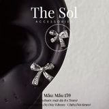  Khuyên Tai Thép Xi Mạ Dia Bow - Mẫu 159 