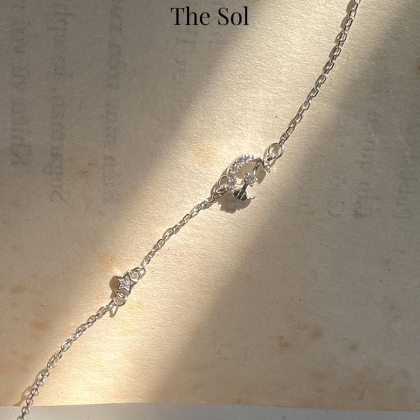  Lắc Tay Bạc Dia In Moon 