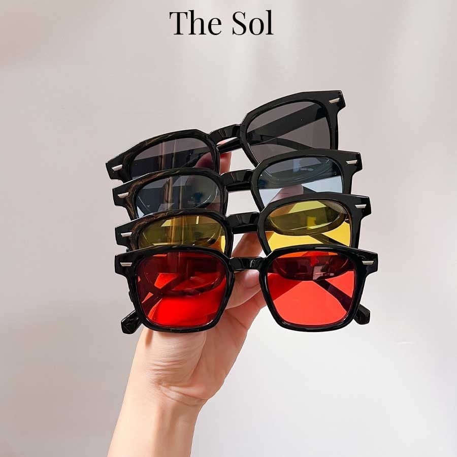  Kính Mát Gọng Nhựa Unisex 3351 