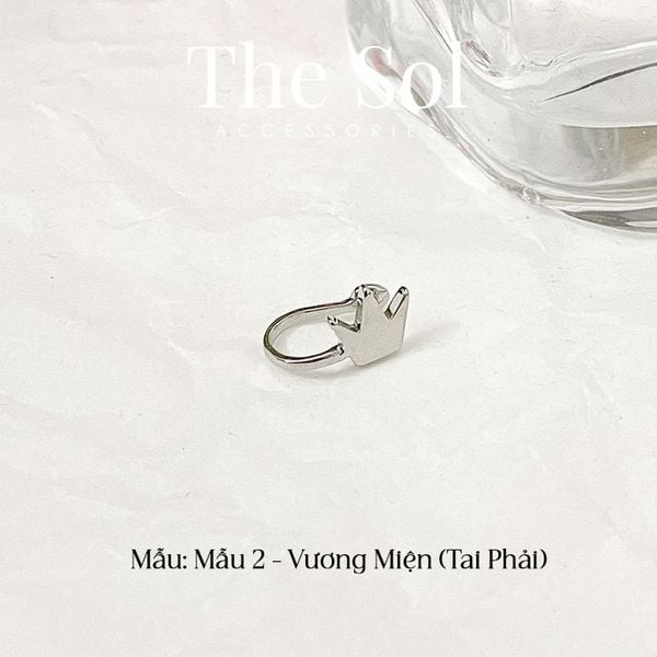  Kẹp Vành Hàn Quốc Kiểu 2 - The Crown 