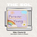  Charm Titan Italian Bracelet - The Quotes 