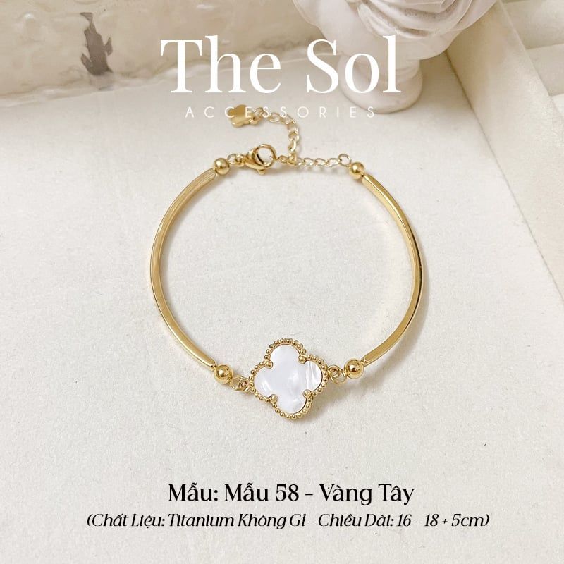  Lắc Tay Titan White Louis - Mẫu 58 
