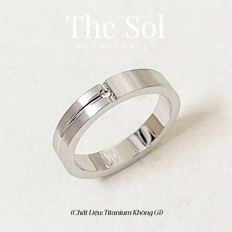  Nhẫn Titan The Rome - Mẫu 130 